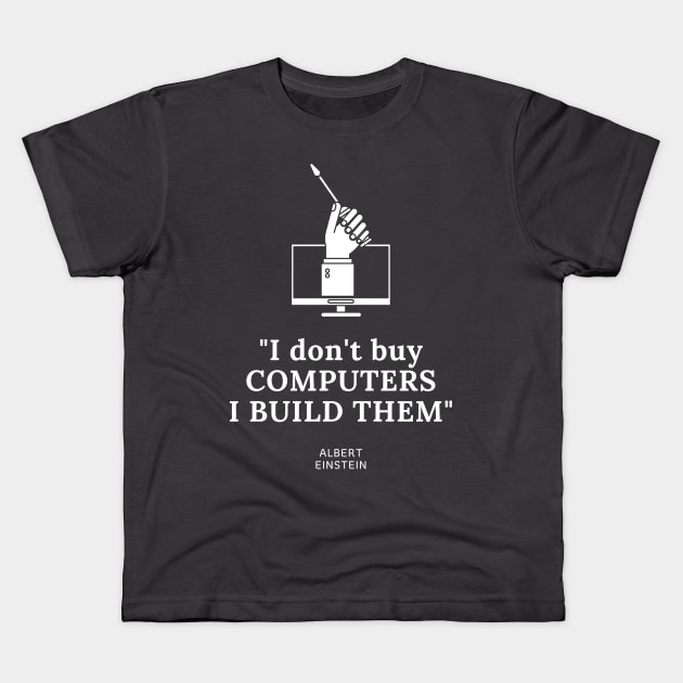 calming pc builder Kids T-Shirt by Kidrock96